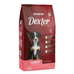 Ração Dexter Premium para Cães Filhotes Sabor Carne